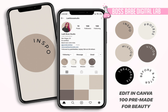 Download DIY Editable Instagram Highlight Covers - Highlight Collection