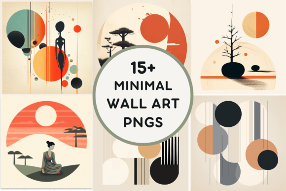 Download 15+ Minimal Wall Art PNGS - Minimal Collection