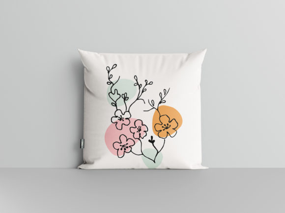 Download Pillow -  Minimalist Abstract Line Art - Minimal Collection