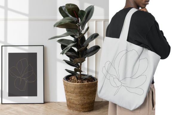Download Illustration Minimalist Line Flowers - Minimal Collection